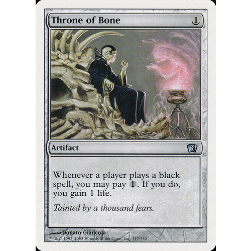 Throne of Bone FOIL - 8ED
