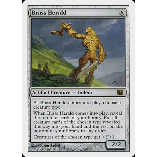 Brass Herald FOIL - 8ED