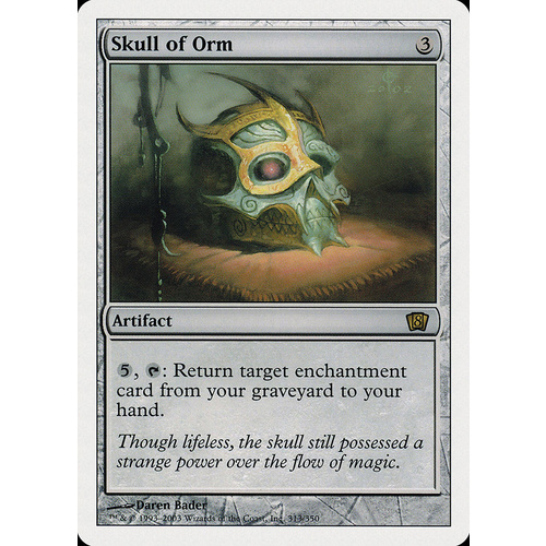 Skull of Orm FOIL - 8ED