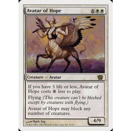 Avatar of Hope FOIL - 8ED