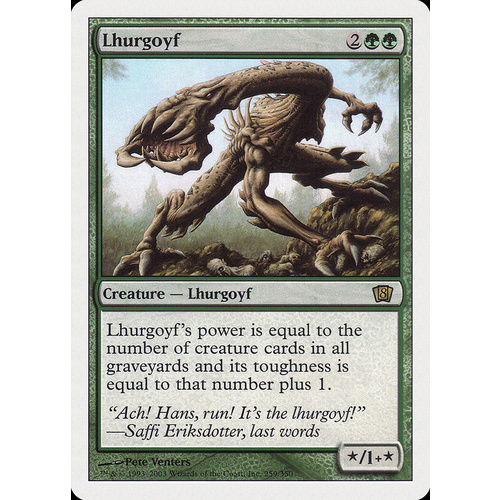 Lhurgoyf FOIL - 8ED
