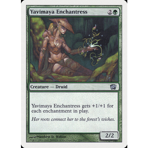 Yavimaya Enchantress FOIL - 8ED