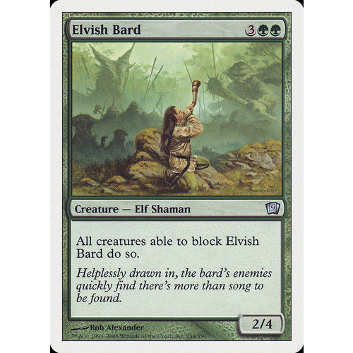 Elvish Bard - 9ED