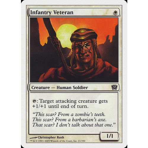 Infantry Veteran - 9ED