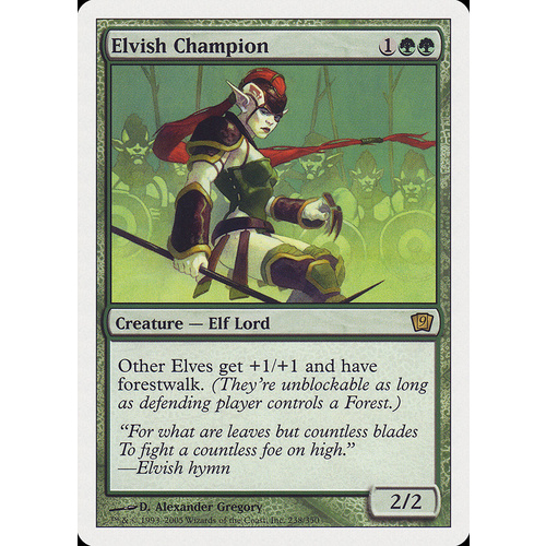 Elvish Champion - 9ED