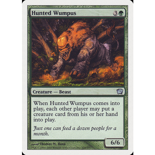 Hunted Wumpus - 9ED