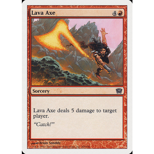 Lava Axe - 9ED