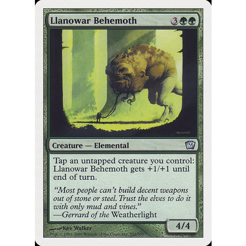 Llanowar Behemoth - 9ED