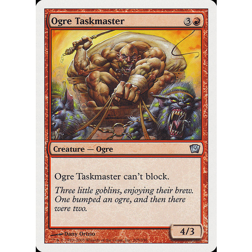 Ogre Taskmaster - 9ED