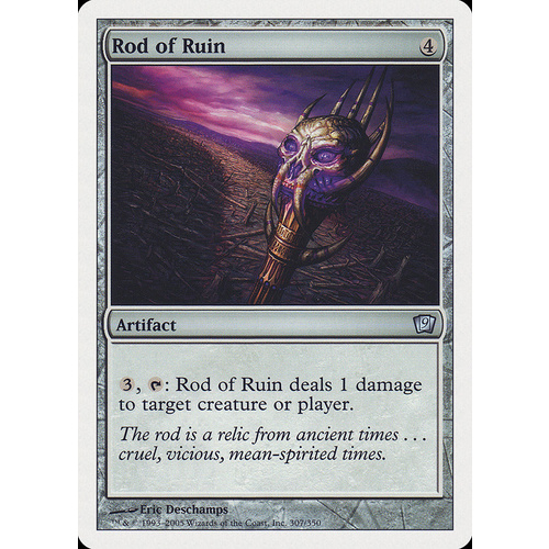 Rod of Ruin - 9ED