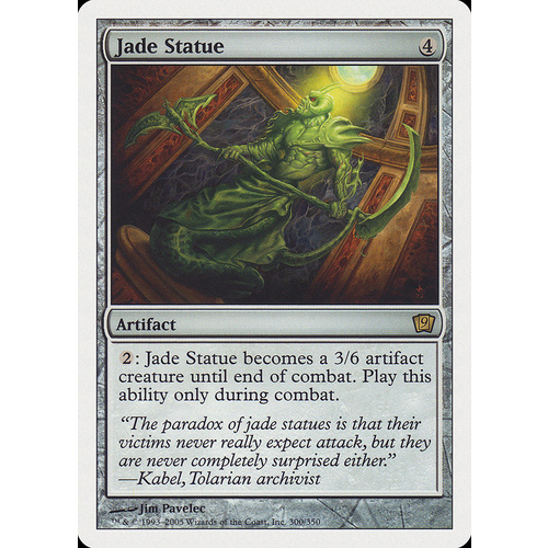 Jade Statue - 9ED