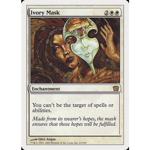 Ivory Mask - 9ED