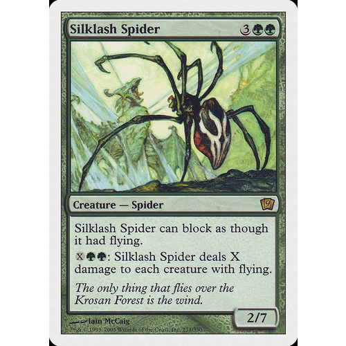 Silklash Spider - 9ED