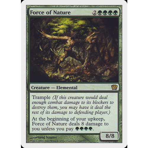 Force of Nature - 9ED