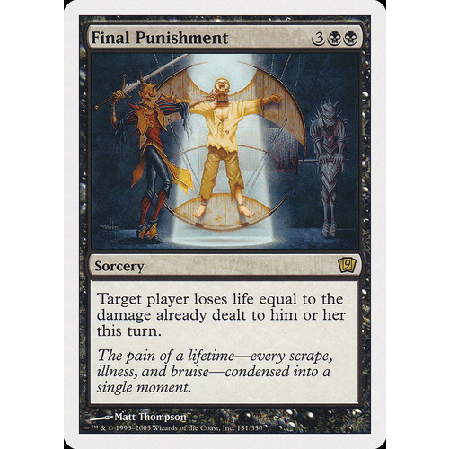 Final Punishment - 9ED
