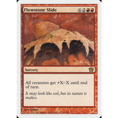 Flowstone Slide - 9ED