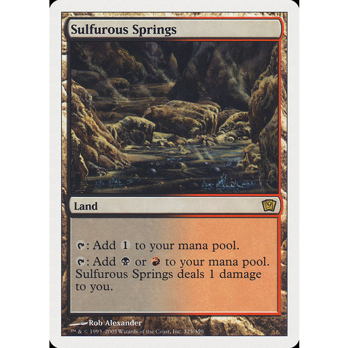 Sulfurous Springs - 9ED