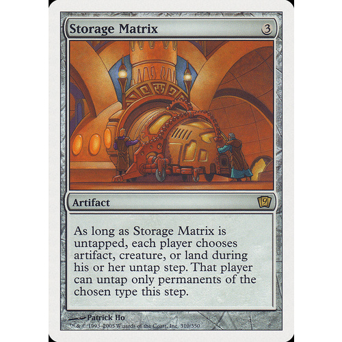 Storage Matrix - 9ED