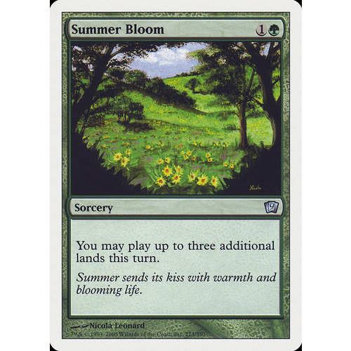 Summer Bloom - 9ED