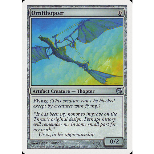 Ornithopter - 9ED