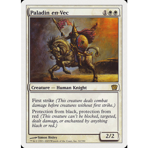Paladin en-Vec FOIL - 9ED