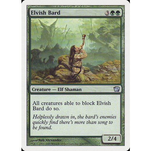 Elvish Bard FOIL - 9ED