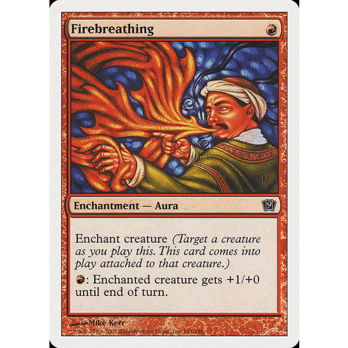 Firebreathing FOIL - 9ED