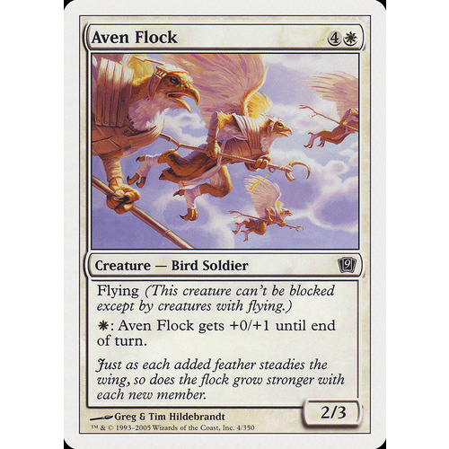 Aven Flock FOIL - 9ED
