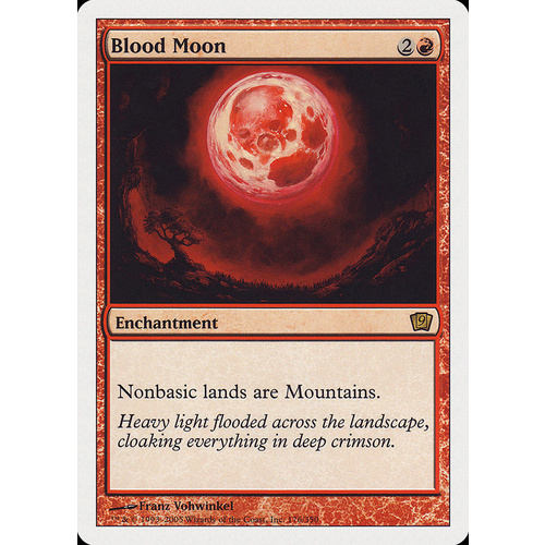 Blood Moon FOIL - 9ED