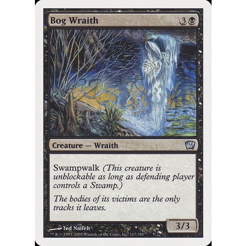 Bog Wraith FOIL - 9ED