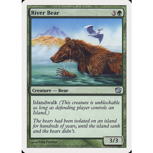 River Bear FOIL - 9ED