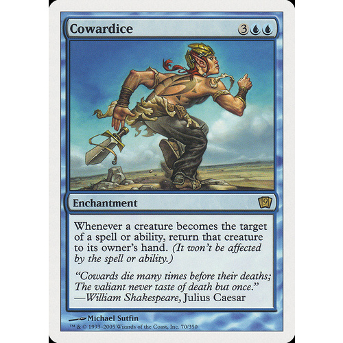 Cowardice FOIL - 9ED
