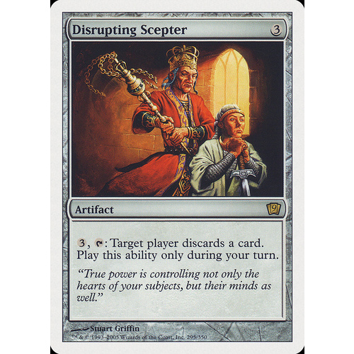 Disrupting Scepter FOIL - 9ED