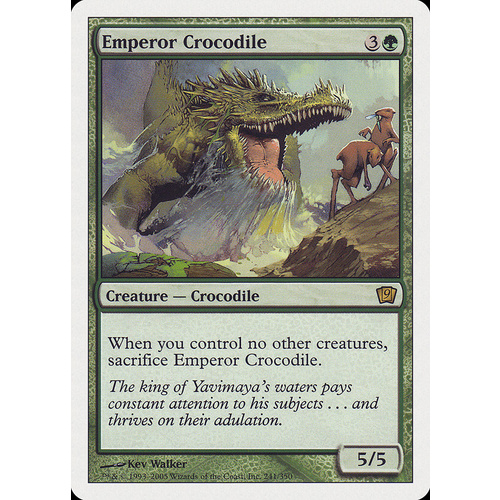 Emperor Crocodile FOIL - 9ED