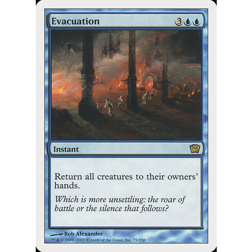 Evacuation FOIL - 9ED