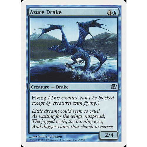 Azure Drake FOIL - 9ED