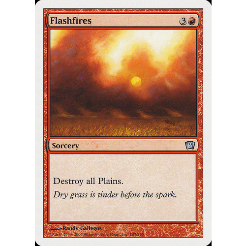 Flashfires FOIL - 9ED