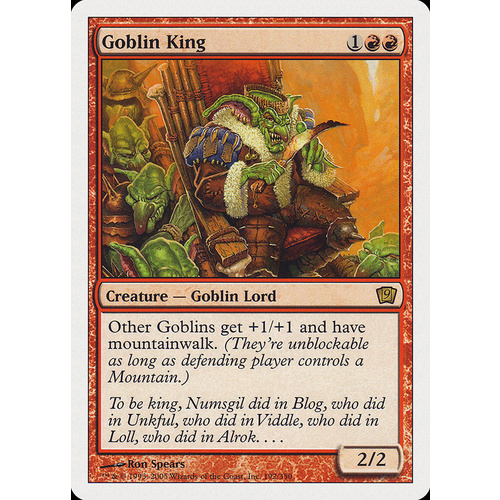 Goblin King FOIL - 9ED