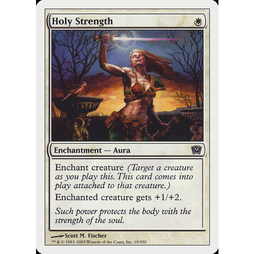 Holy Strength FOIL - 9ED