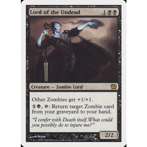 Lord of the Undead FOIL - 9ED