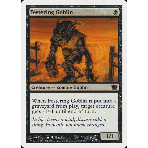 Festering Goblin FOIL - 9ED