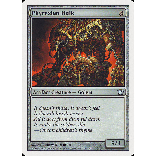 Phyrexian Hulk FOIL - 9ED