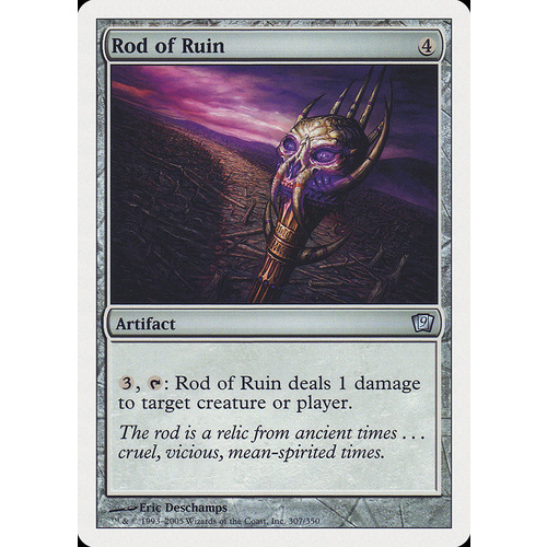 Rod of Ruin FOIL - 9ED