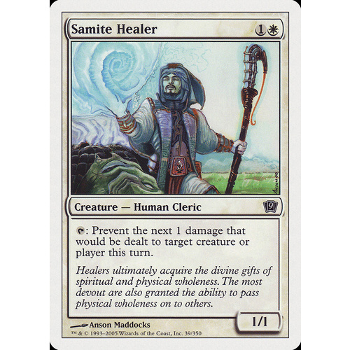 Samite Healer FOIL - 9ED