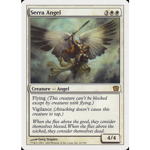 Serra Angel FOIL - 9ED
