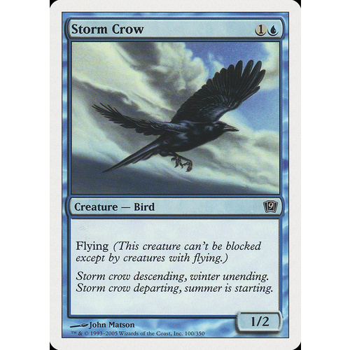 Storm Crow FOIL - 9ED