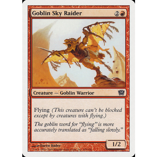 Goblin Sky Raider FOIL - 9ED