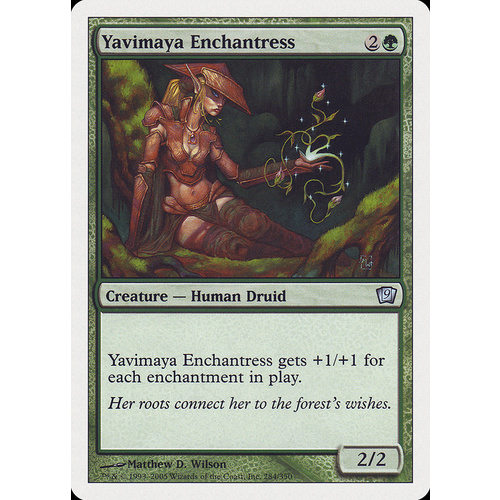 Yavimaya Enchantress FOIL - 9ED
