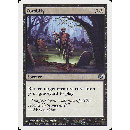 Zombify FOIL - 9ED