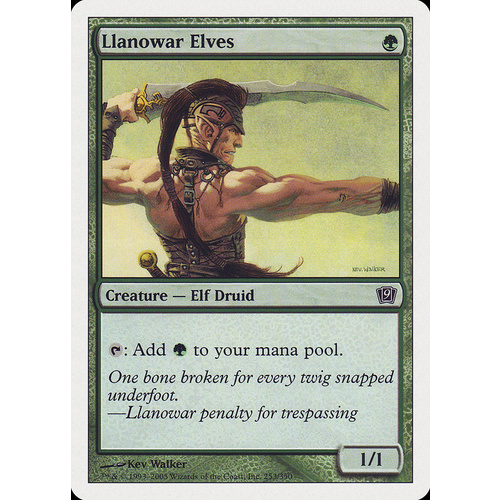 Llanowar Elves FOIL - 9ED